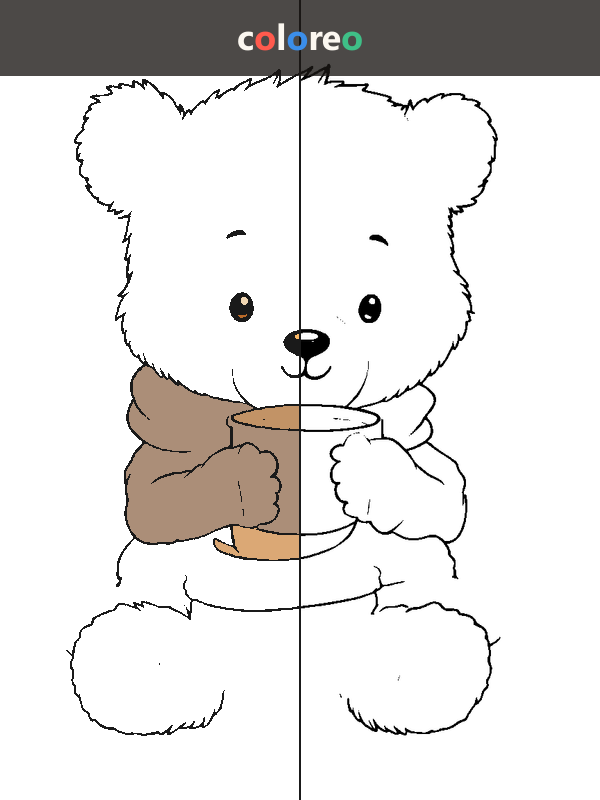 Bruno Bear's Cozy Day