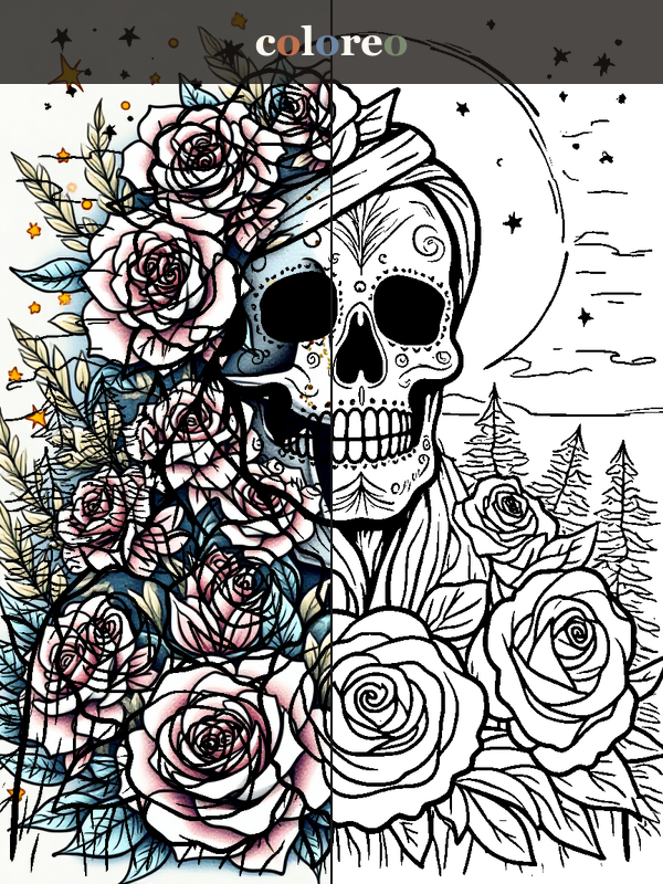 Skulls & Flowers