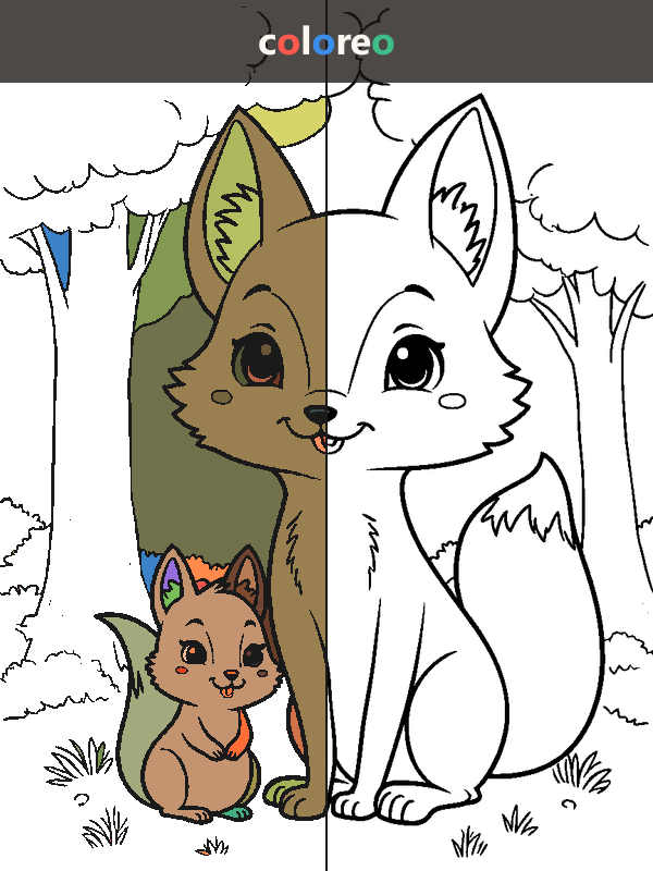 Visiting the Forest Animals